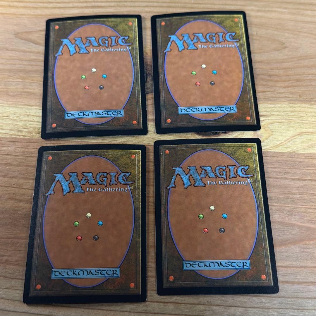 誤算 Miscalculation 英語 foil 4枚 MTG