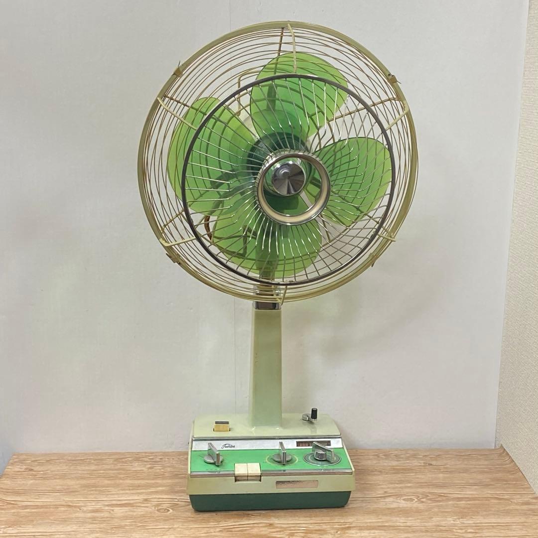 昭和レトロ 東芝 扇風機 MN 30㎝ 4枚羽 昭和レトロ アンティーク 稼動品