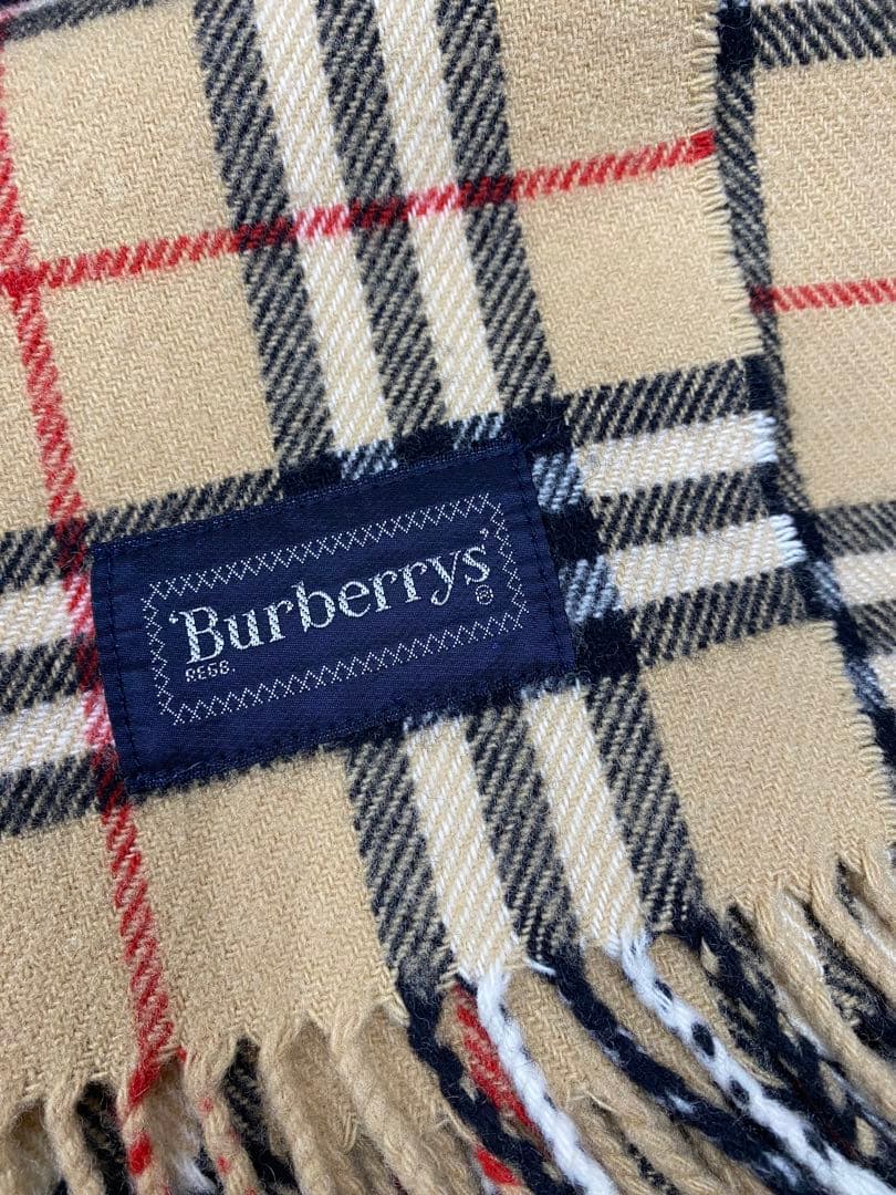 Burberry バーバリー　膝掛け　大判ストール