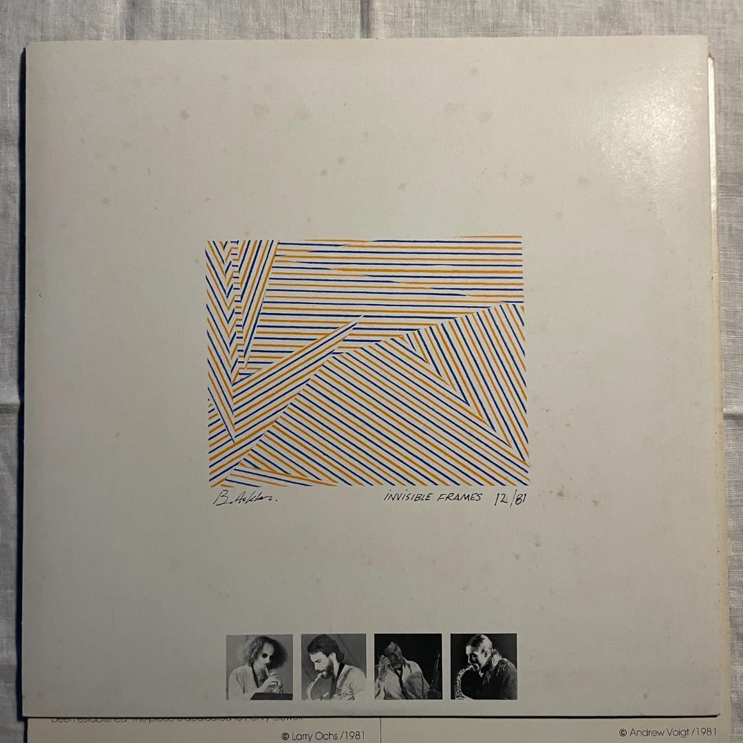 洋楽 ROVA SAXOPHONE QUARTET INVISIBLE FRAMES
