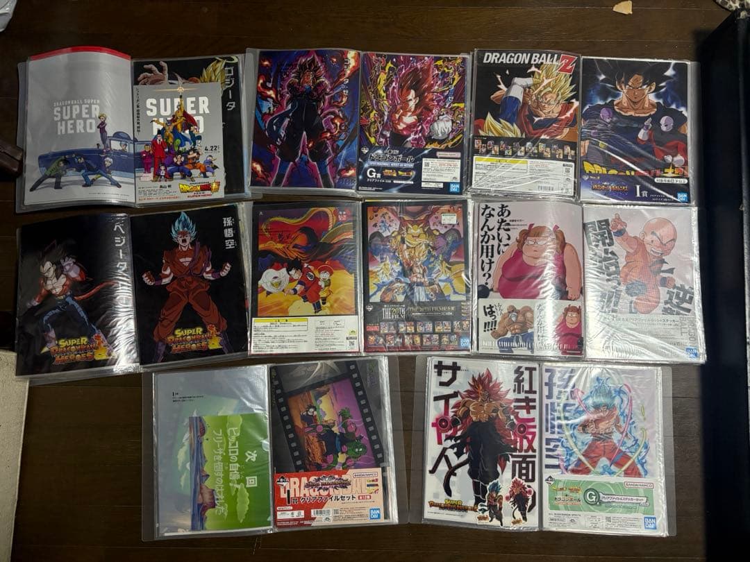 ドラゴンボール 一番くじ クリアファイル まとめ売り 約160枚