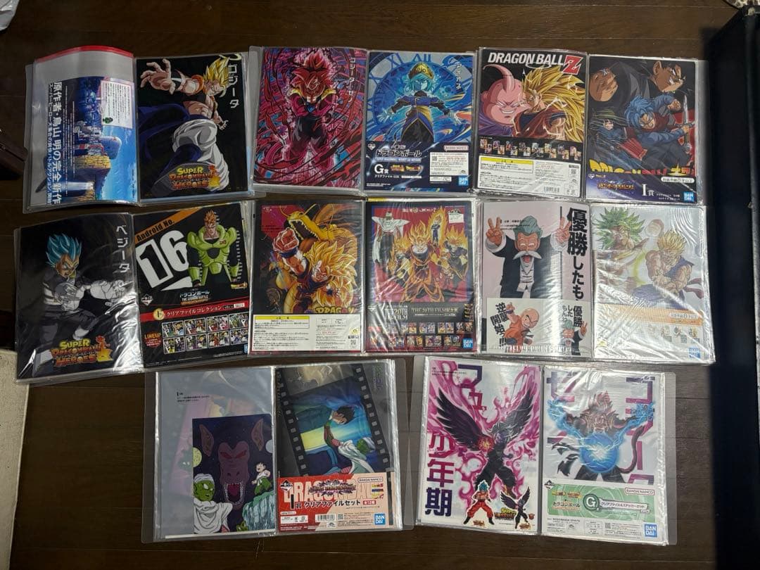 ドラゴンボール 一番くじ クリアファイル まとめ売り 約160枚