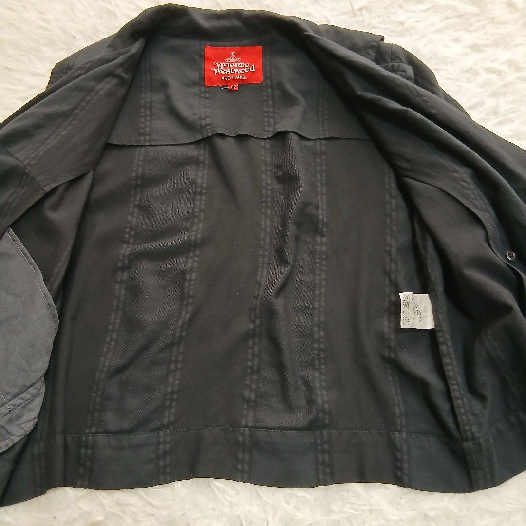 【Vivienne Westwood】現行タグ　変形　テーラードジャケット　黒