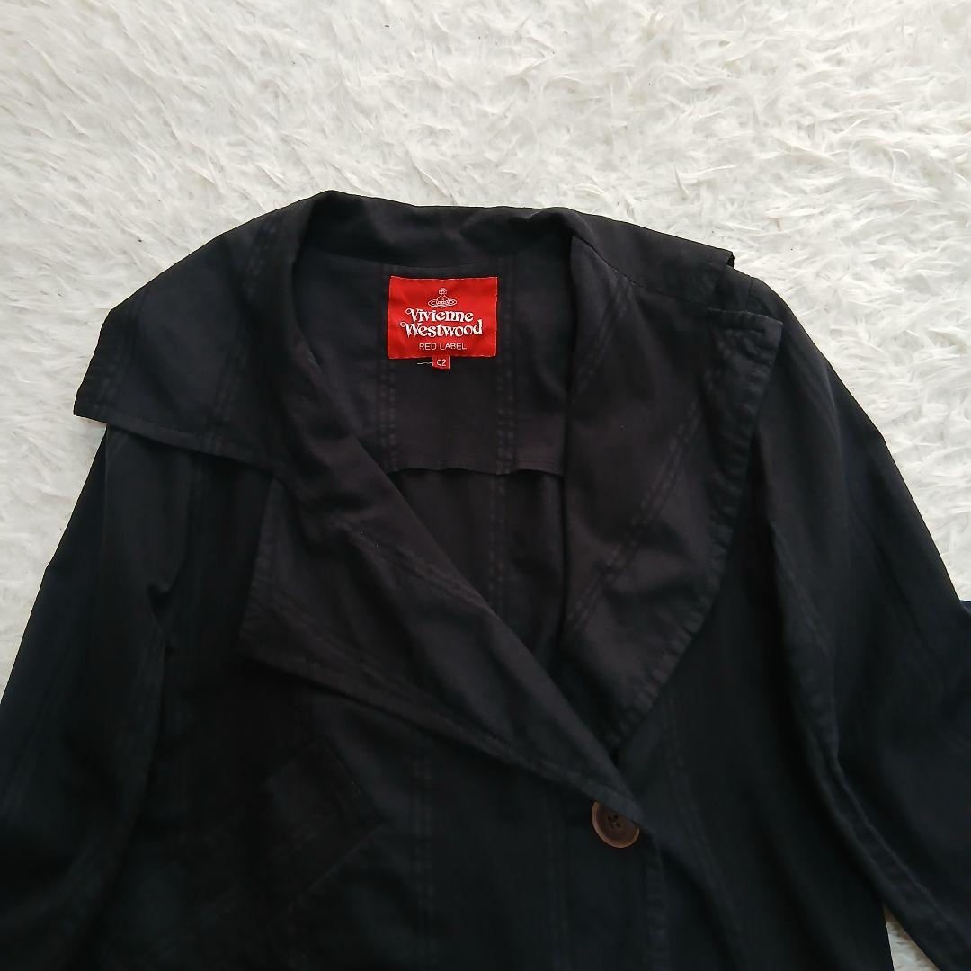 【Vivienne Westwood】現行タグ　変形　テーラードジャケット　黒