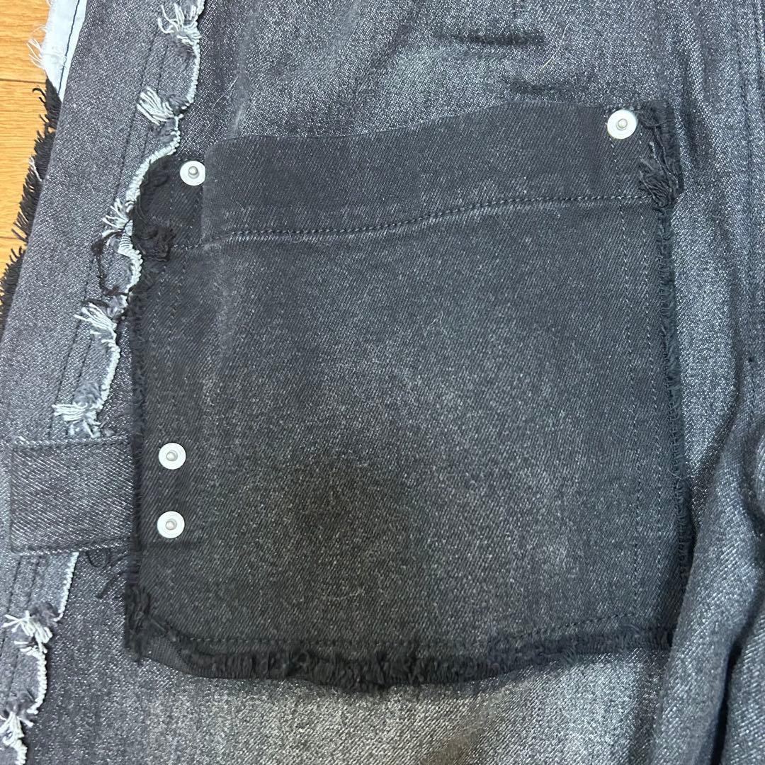 新品✨Knuth Marf twobuckles patchwork denim
