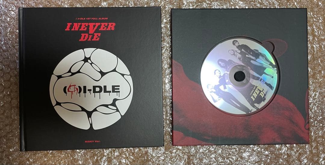 (G)I-DLE i never die risky ver. アルバム　CD