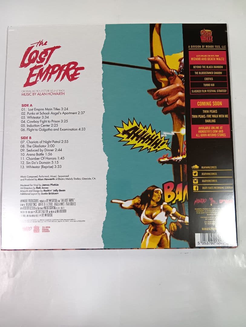 the lost empire サントラ、LP、ロッキンジェリービーン、激レア