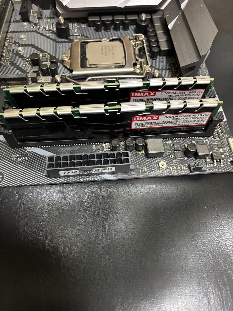 core i7 8700k +マザーボード+DDR4メモリ+クーラー フルセット
