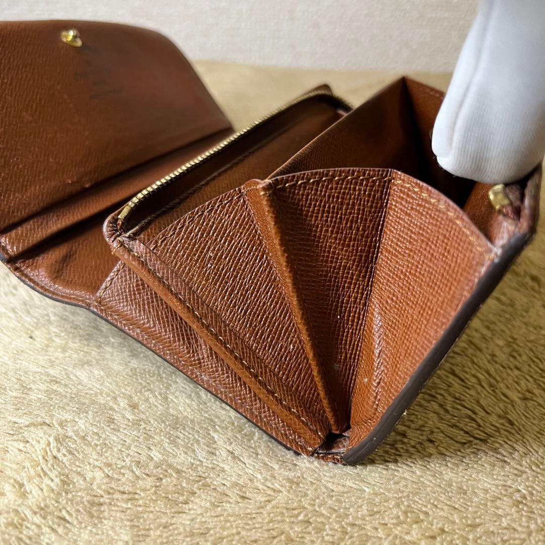 LOUIS VUITTON ポルトモネ モノグラム M61730 二つ折り財布