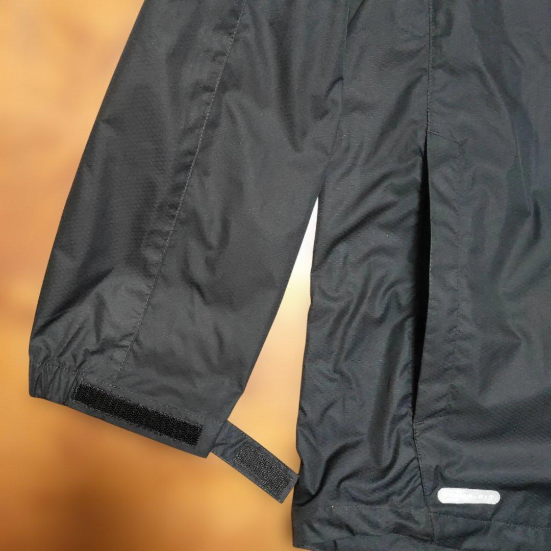 ナイキ NIKE ウインドブレーカー 上下 セットアップ　フード付き　黒【XL】