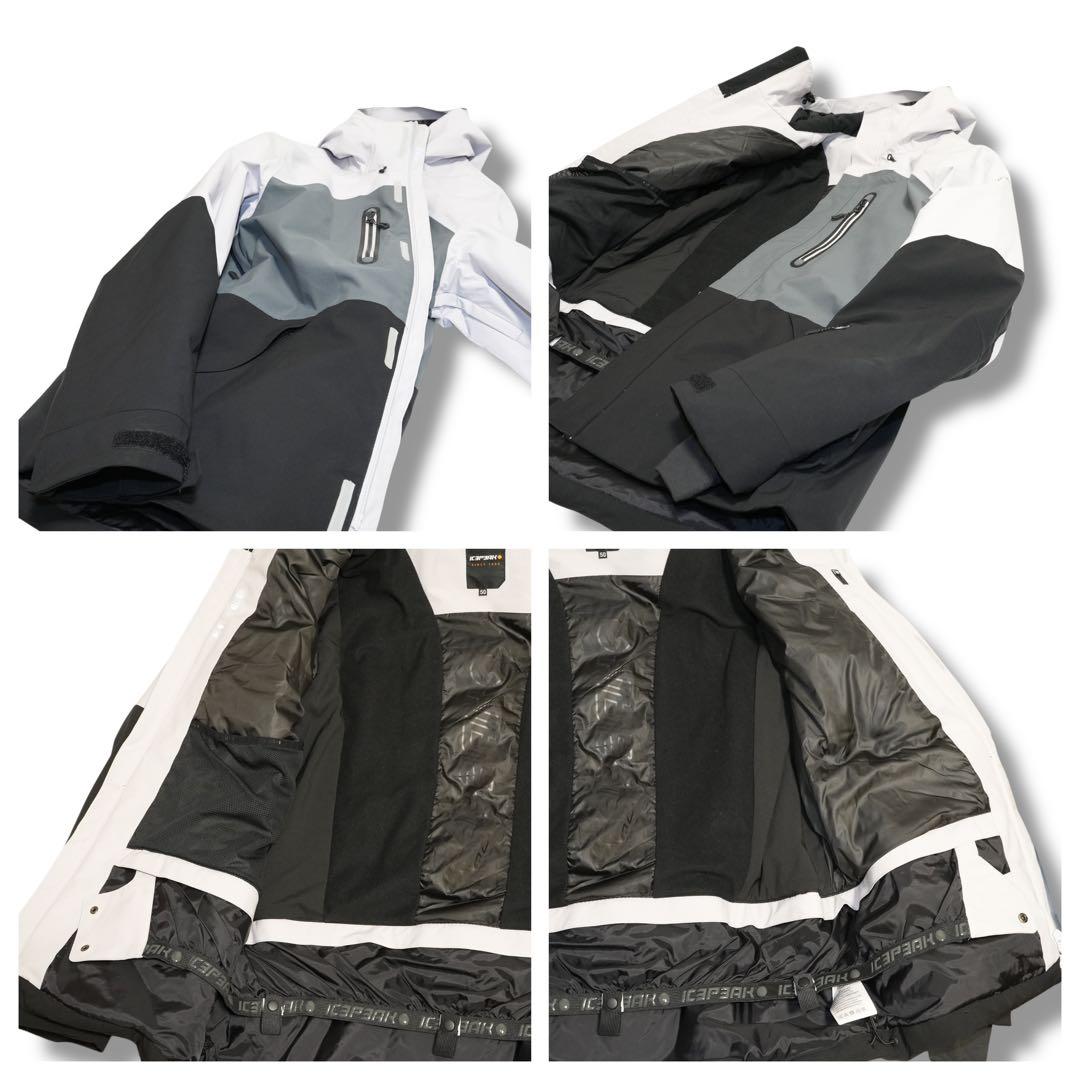 【超美品】icepeak 高機能スノーボードウェア 上下 Lサイズ