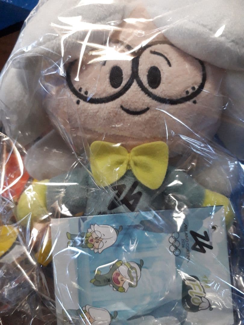 ミラノ　コルティナオリンピック ぬいぐるみ　　　フロー