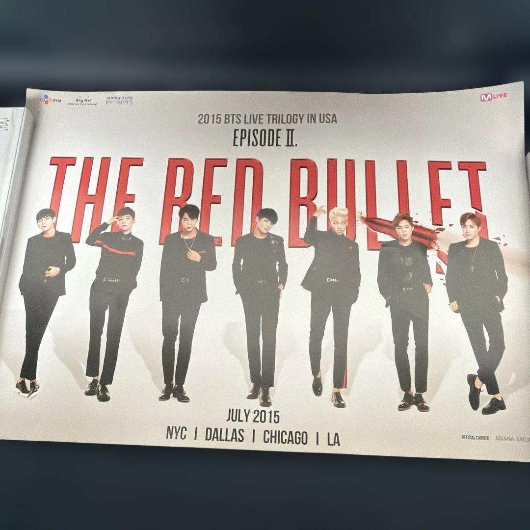BTS 2014 THE RED BULLET Tシャツ　ペンライト