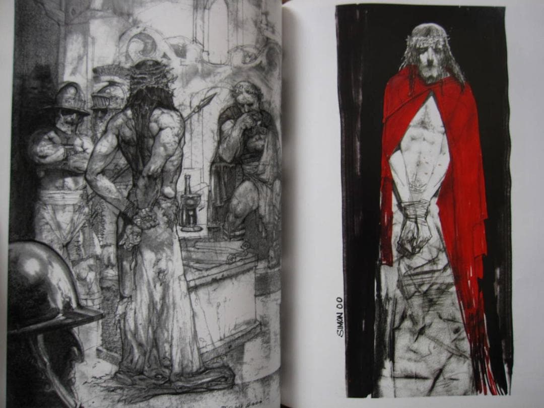 画集　Simon Bisley　サイモン・ビズレー　直筆サイン入り