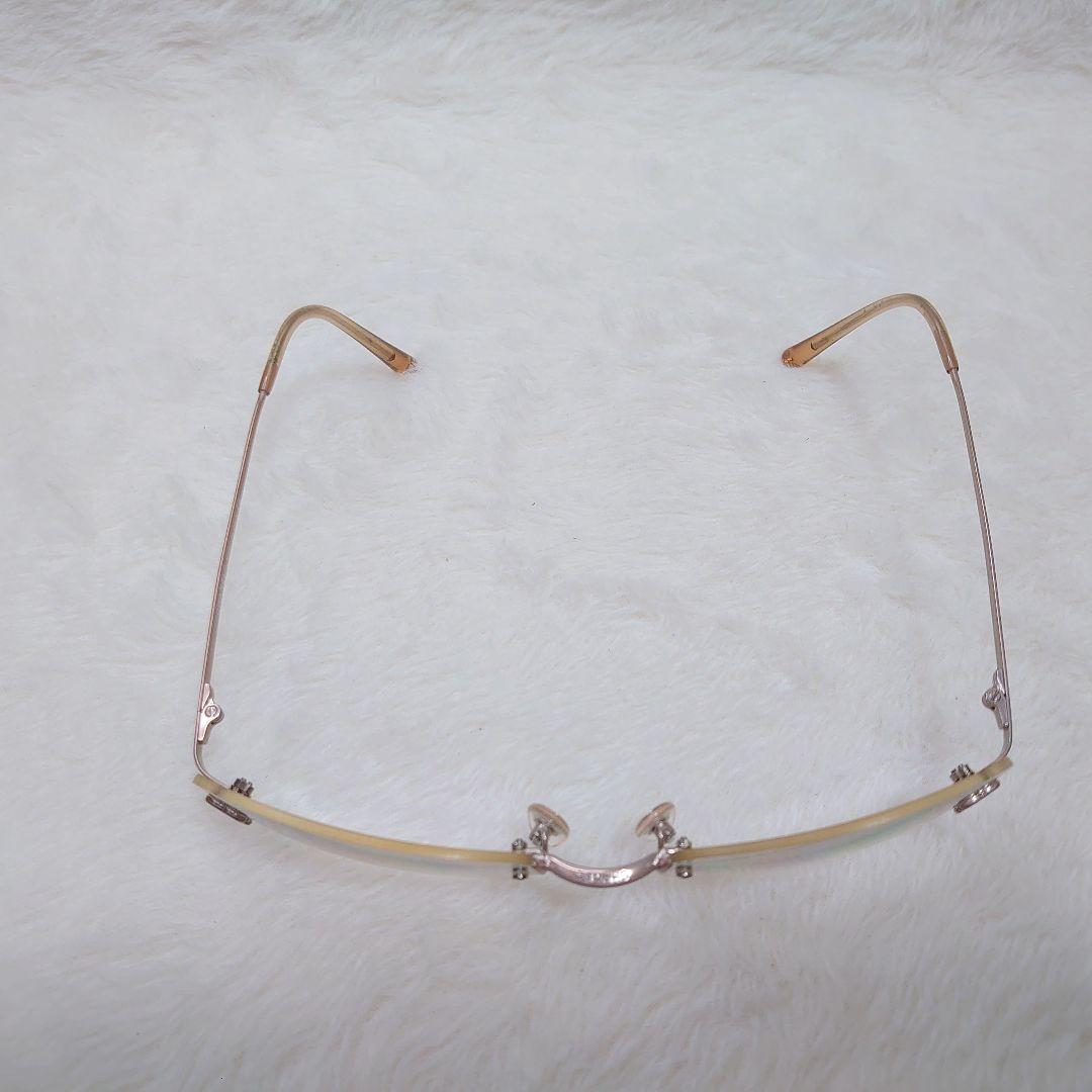 ✨美品✨CHANEL 4002 ピンクゴールド サングラス ココマーク リムレス