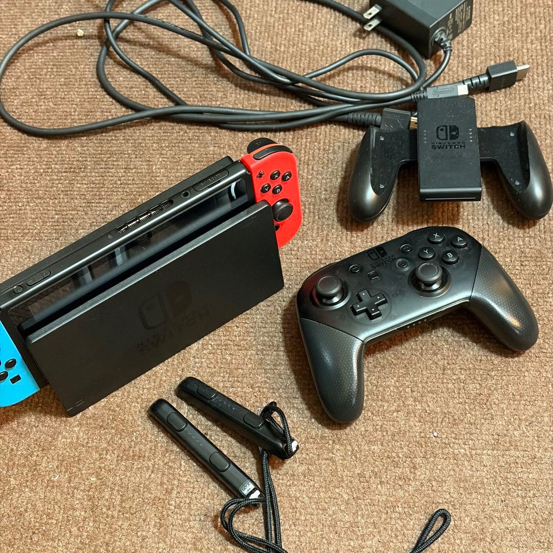 【プロコンSD付美品】Nintendo Switch本体