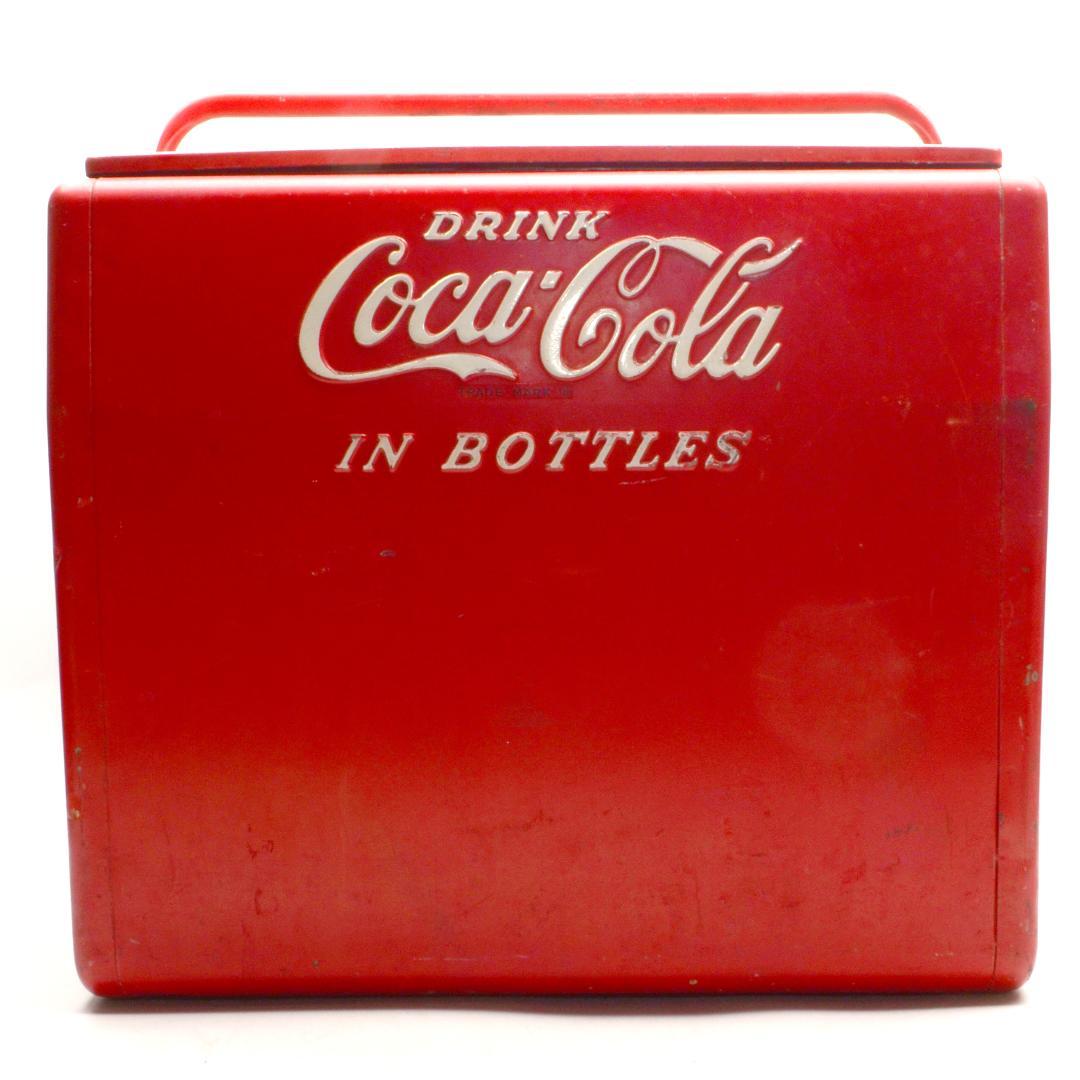 片*ン様 【希少】Coca-Cola　コカ・コーラ　クーラーボックス　ヴィンテー