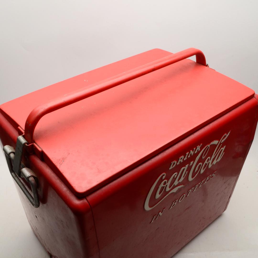 片*ン様 【希少】Coca-Cola　コカ・コーラ　クーラーボックス　ヴィンテー