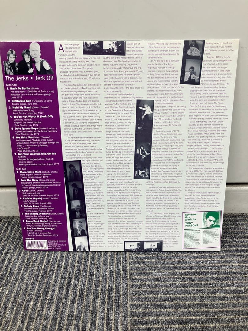 洋楽 The jerks/jerk off