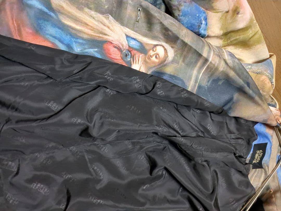 【希少】ELFSACK 絵画　オーバーサイズ　ジャケット