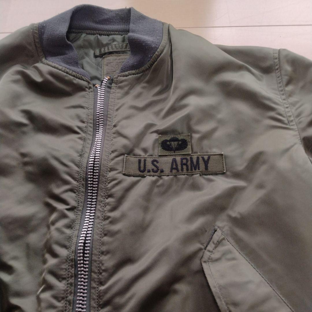 U.S. ARMY MA-1 フライトジャケット オリーブグリーン