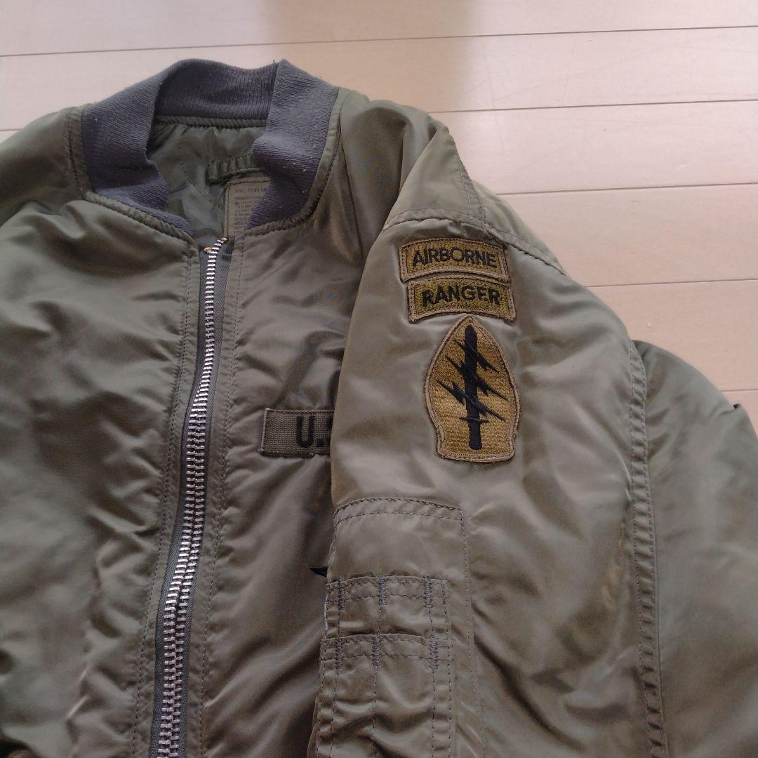 U.S. ARMY MA-1 フライトジャケット オリーブグリーン