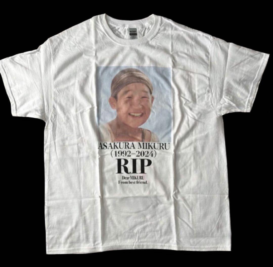 【希少】朝倉未来 追悼Tシャツ 平本蓮 RIZIN Tシャツ