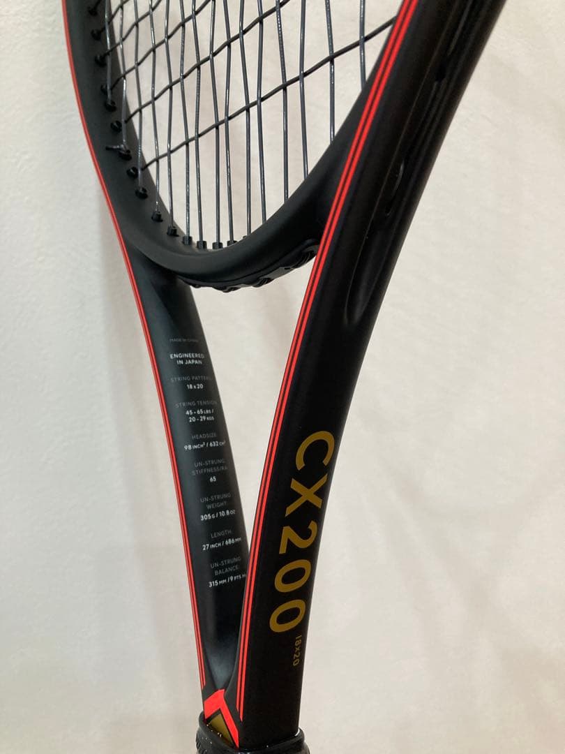 【美品】DUNLOP CX200 18×20 グリップ2（保証書付）