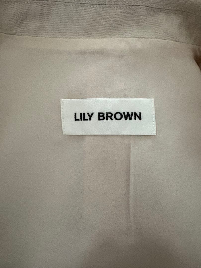 lily brown スプリングベーシックジャケット