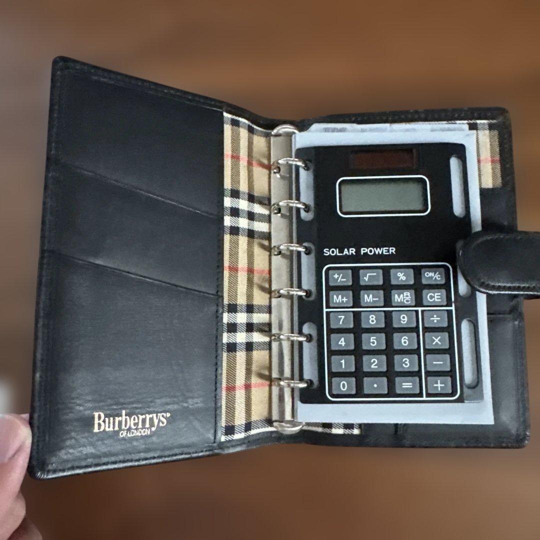 g*a様 Burberrys メモ帳