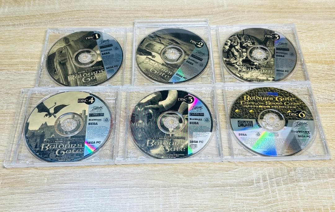 ☆バルダーズ・ゲート２ 完全版 I & II セット セガ PCゲーム