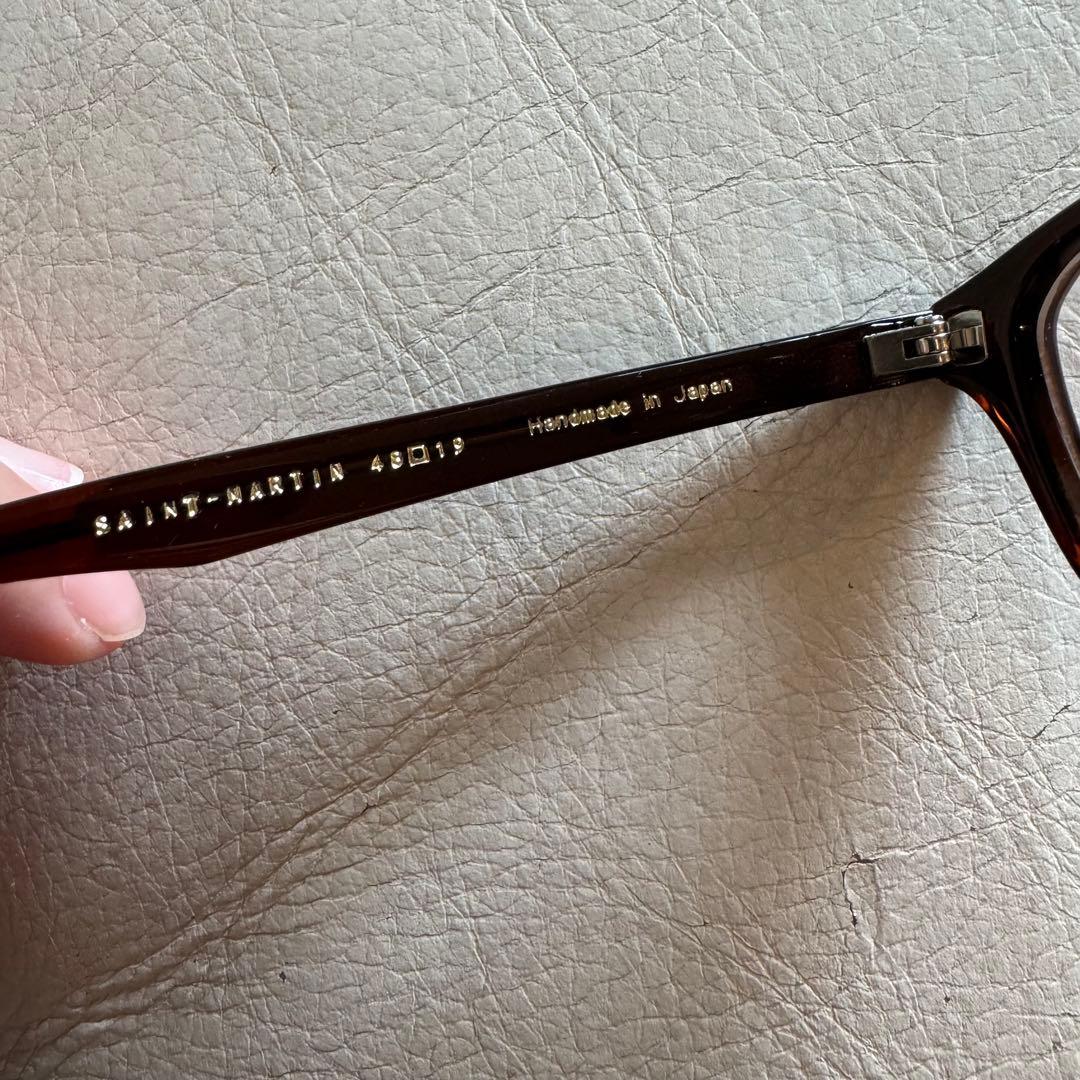 【まいだし】Plage別注　ayame eyewear ブラウン 眼鏡