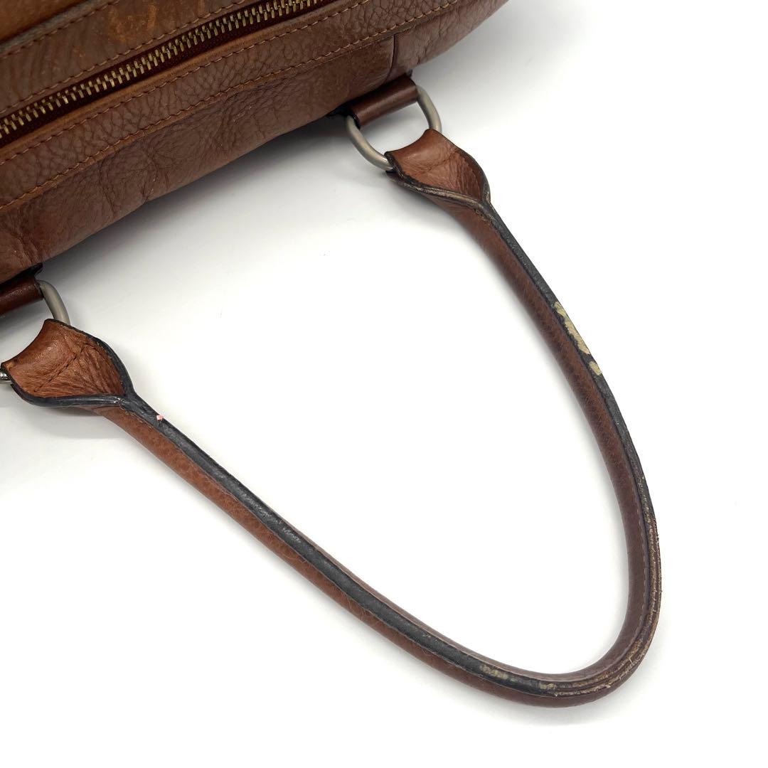 ロンシャン LONGCHAMP ケイトモス ボストンバック ミニ レザー ゼブラ