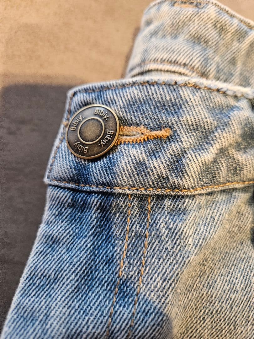 BIBIY. FADED DENIM　ブルー　M　デニムパンツ　正規品