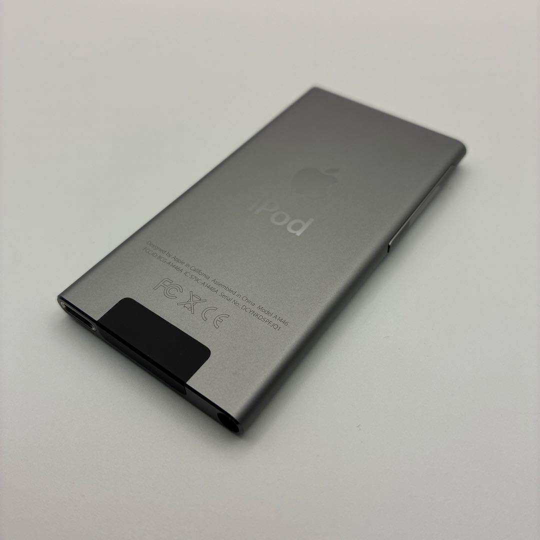 【美品】 iPod nano 第７世代 スペースグレイ 16GB MKN52J