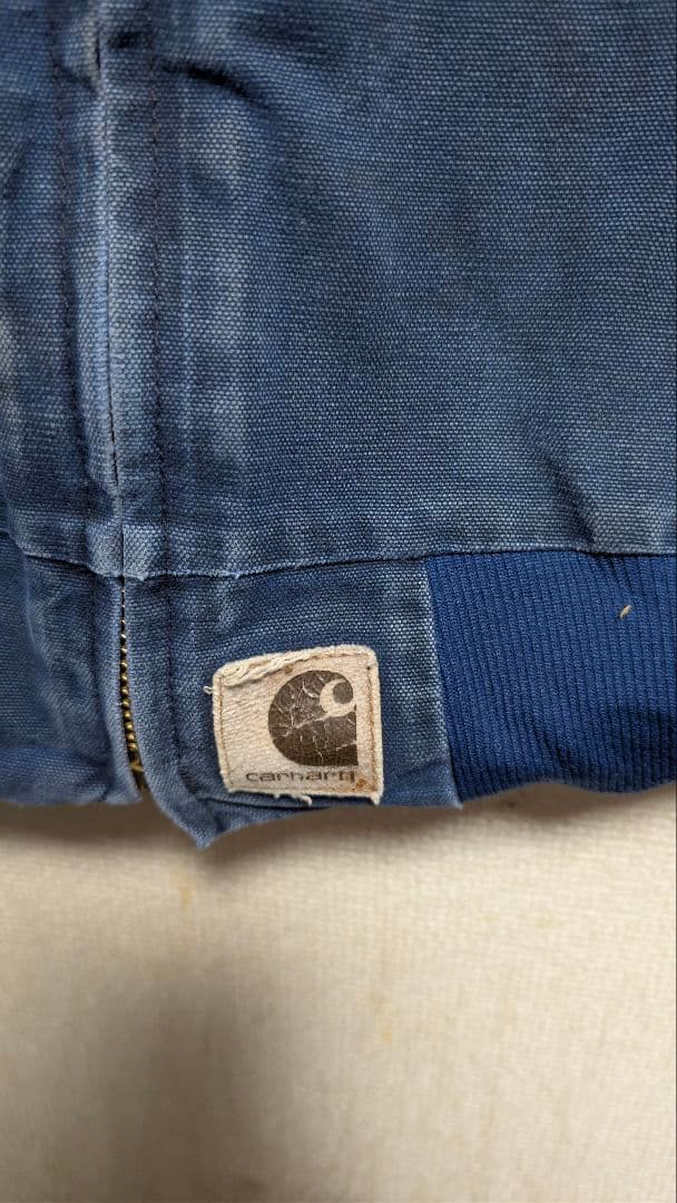 Carhartt　サンタフェジャケット　J14ブルー　激レア色　鬼フェード