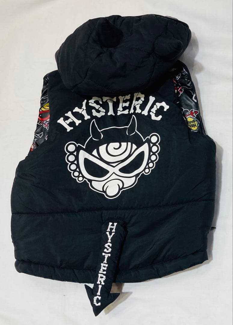 新品　ヒステリックミニ　 　　　リバーシブルベスト80〜90cm