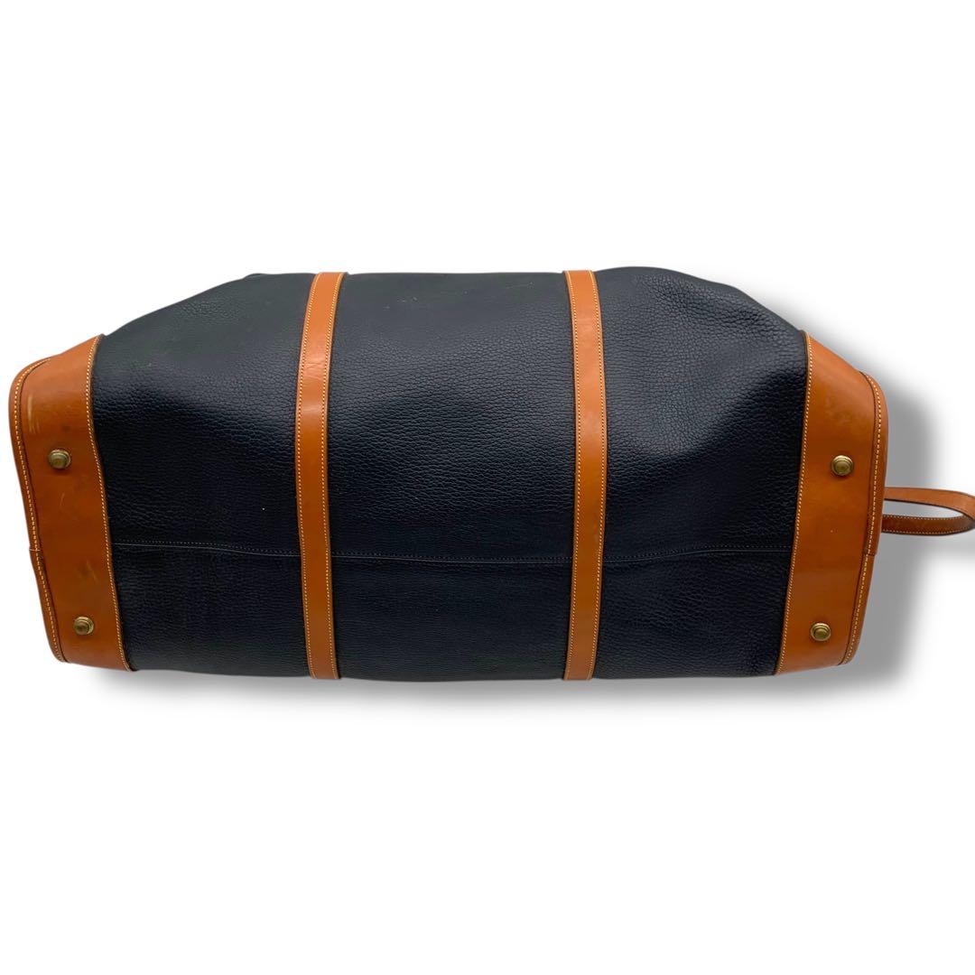極美品　DOONEY＆BOURKE　ボストン　バッグ　2way 黒　シボ革