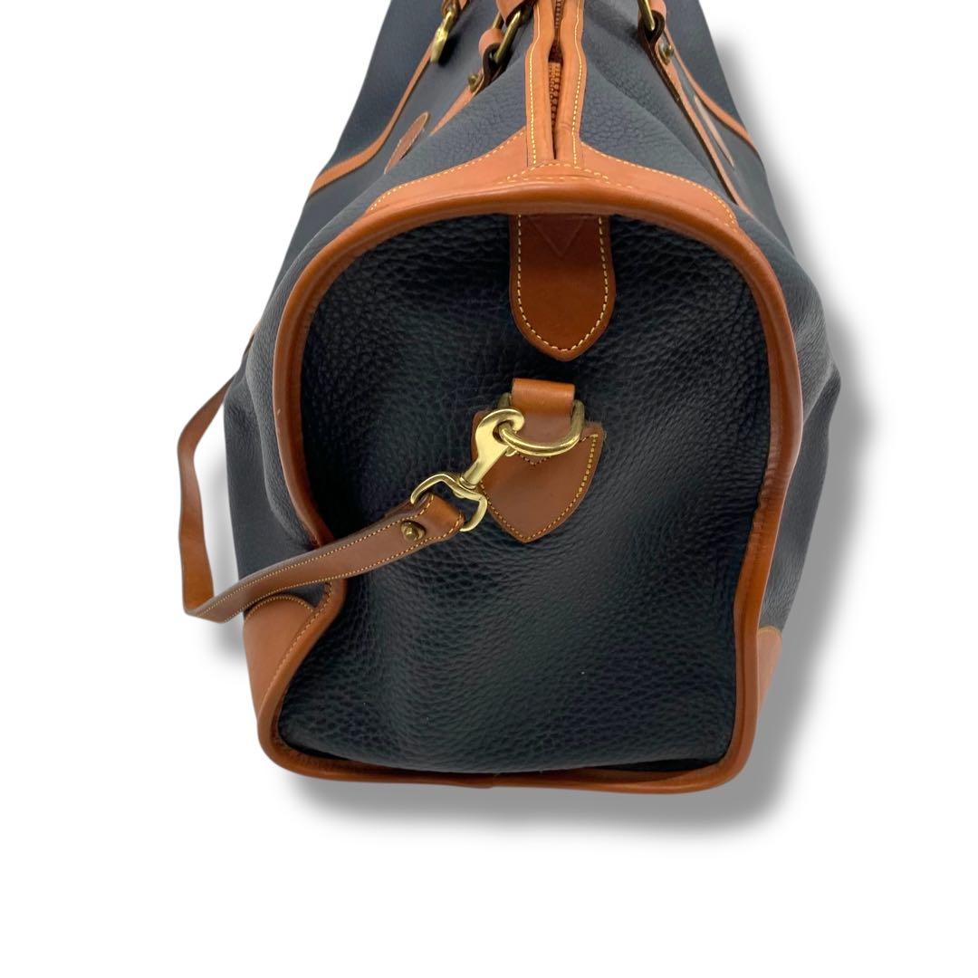 極美品　DOONEY＆BOURKE　ボストン　バッグ　2way 黒　シボ革