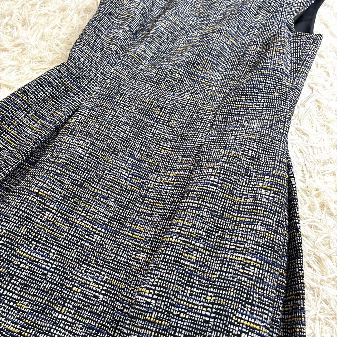 未使用級✨Rene ルネ TISSUE ツイード ワンピース 卒業式 セレモニー