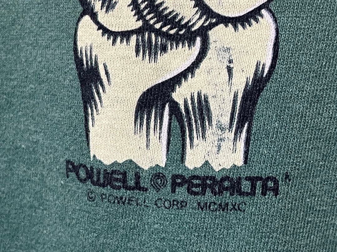 さ*森様 vintage 90s powell peralta クリスマス　Tシ