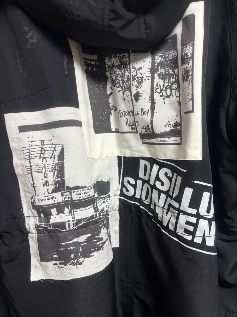 ジャケット・アウター switchblade FISHTAIL MODS COAT (GRAPHIC)