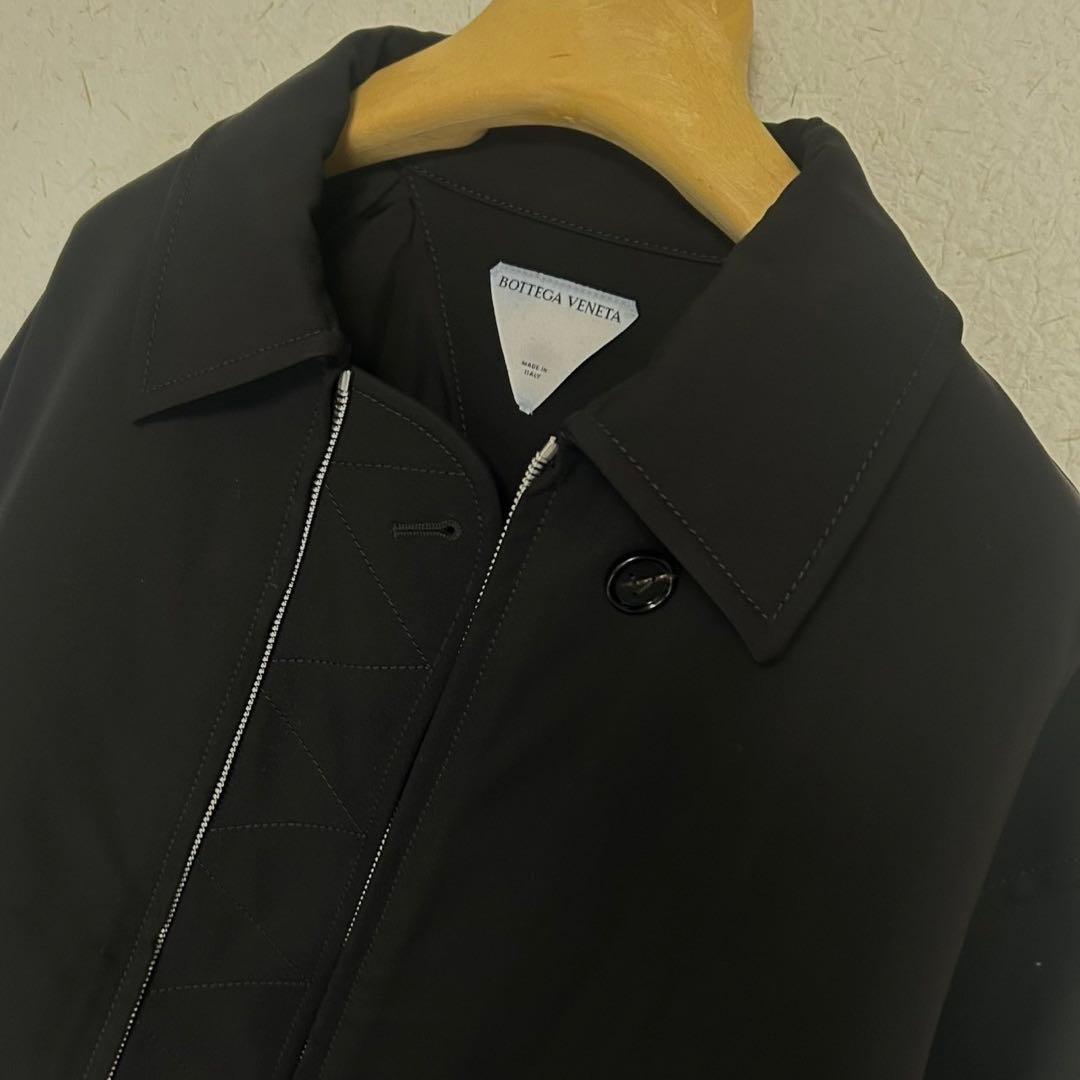 BOTTEGA VENETA ブラック ジップアップジャケット