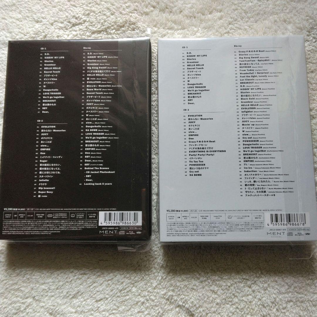 ManTHE BEST 2020-2025 初回A、B　Blu-ray