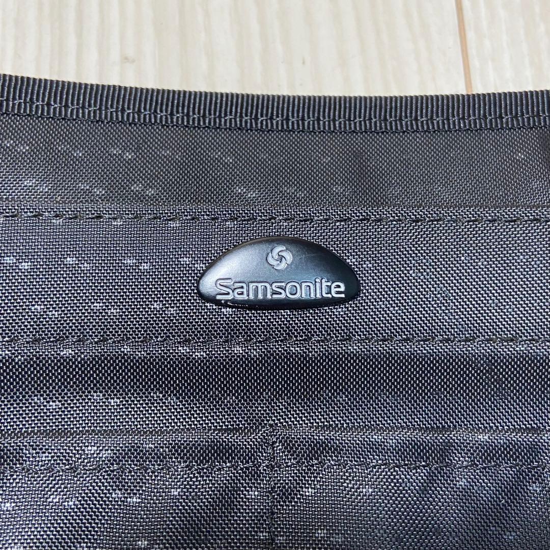dm57 Samsonite ツーリスト2way レザー ショルダーバッグ