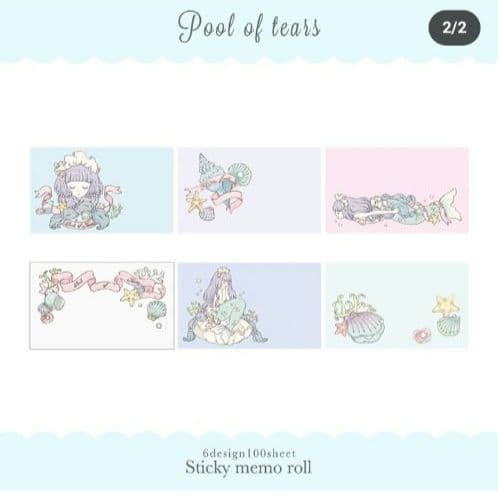 kira imai sticky memo roll 3個セット