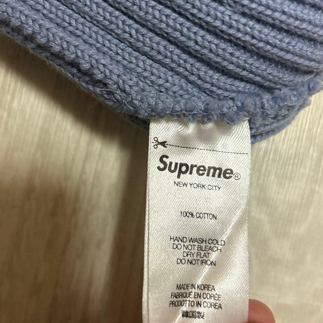 Supreme ビーニー ice grey