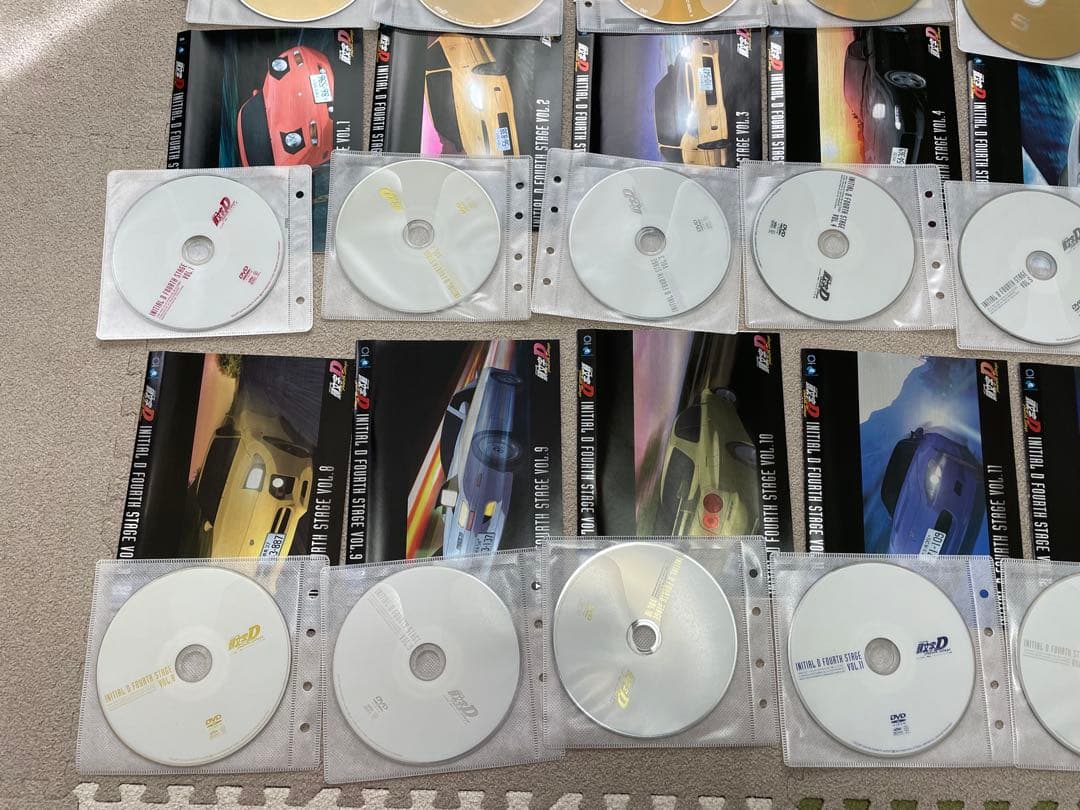 イニシャルD DVD 25巻　まとめ売り　ケース無し