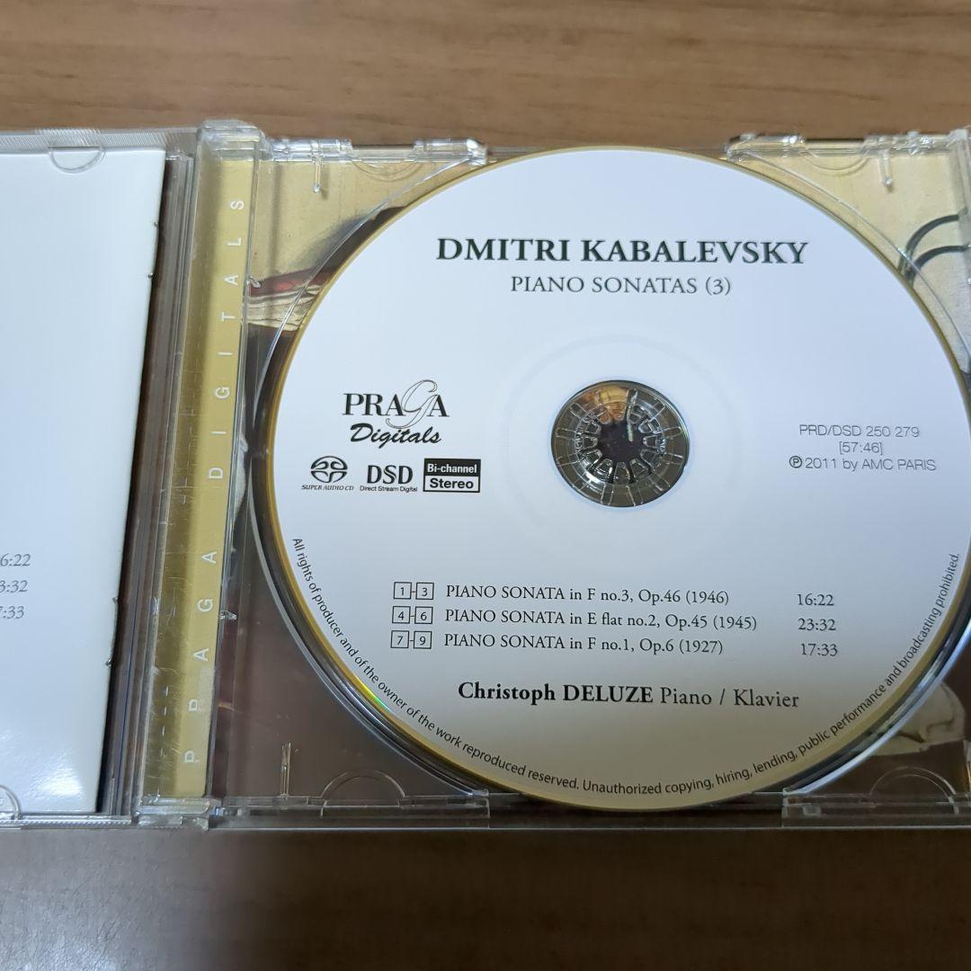 Kabalevsky, D. ／Piano Sonatas Op.6,45,46
