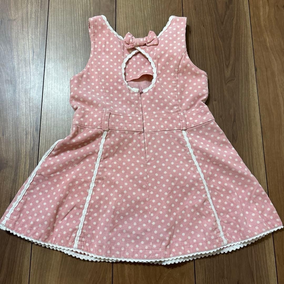 Shirley Temple ワンピース ジャンバースカート3点セット